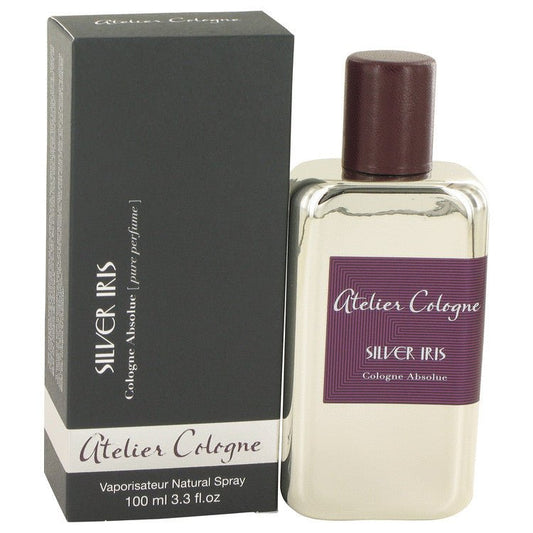 Silver Iris by Atelier Cologne Pure Perfume Spray 3.3 oz for Men - Thesavour