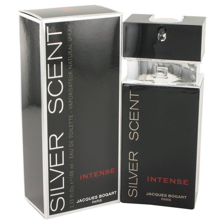 Silver Scent Intense by Jacques Bogart Eau De Toilette Spray 3.33 oz for Men - Thesavour