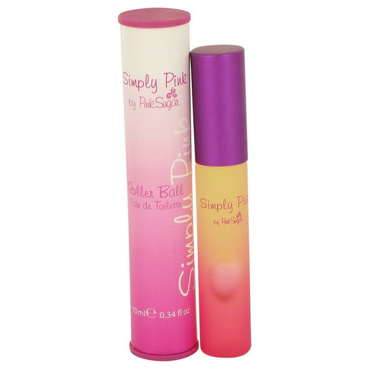 Simply Pink by Aquolina Mini EDT Roller Ball Pen .34 oz for Women - Thesavour