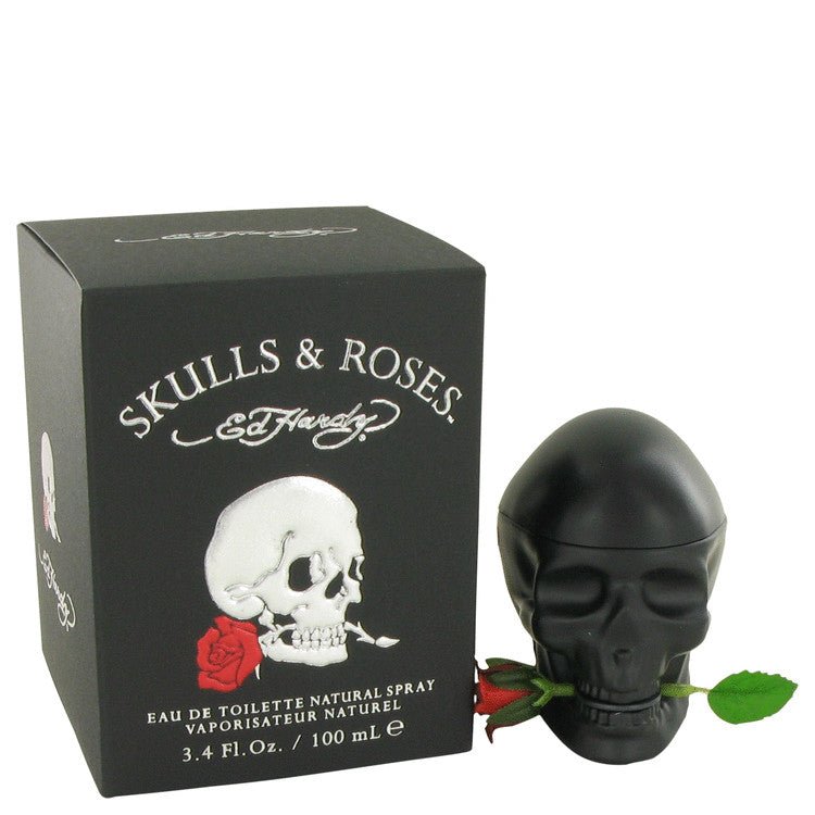 Skulls & Roses by Christian Audigier Eau De Toilette Spray 3.4 oz for Men - Thesavour