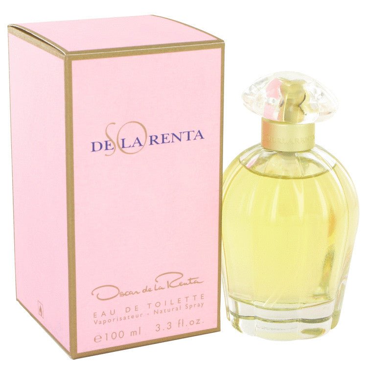 SO DE LA RENTA by Oscar de la Renta Eau De Toilette Spray 3.4 oz for Women - Thesavour