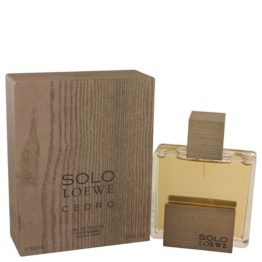 Solo Loewe Cedro by Loewe Eau De Toilette Spray 3.4 oz for Men - Thesavour