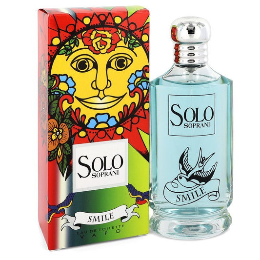 Solo Smile by Luciano Soprani Eau De Toilette Spray 3.4 oz for Women - Thesavour