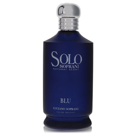 Solo Soprani Blu by Luciano Soprani Eau De Toilette Spray 3.3 oz for Men - Thesavour
