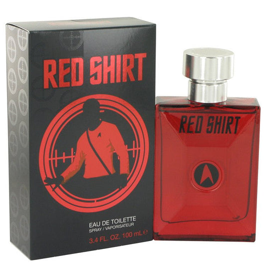 Star Trek Red Shirt by Star Trek Eau De Toilette Spray 3.4 oz for Men - Thesavour