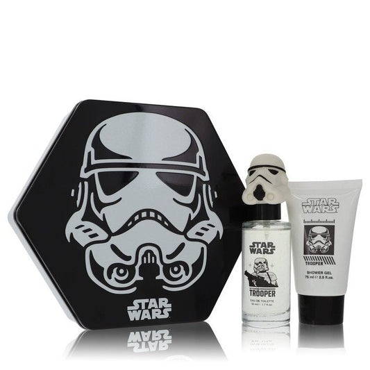 Star Wars Stormtrooper 3D by Disney Gift Set -- 1.7 oz Eau De Toilette Spray + 2.5 oz Shower Gel for Men - Thesavour