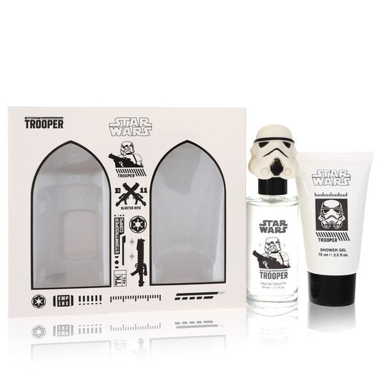 Star Wars Stormtrooper 3D by Disney Gift Set (New Packaging) --- 1.7 oz Eau De Toilette Spray + 2.5 oz Shower Gel for Men - Thesavour