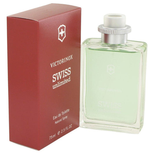 Swiss Unlimited by Victorinox Eau De Toilette Spray 2.5 oz for Men - Thesavour