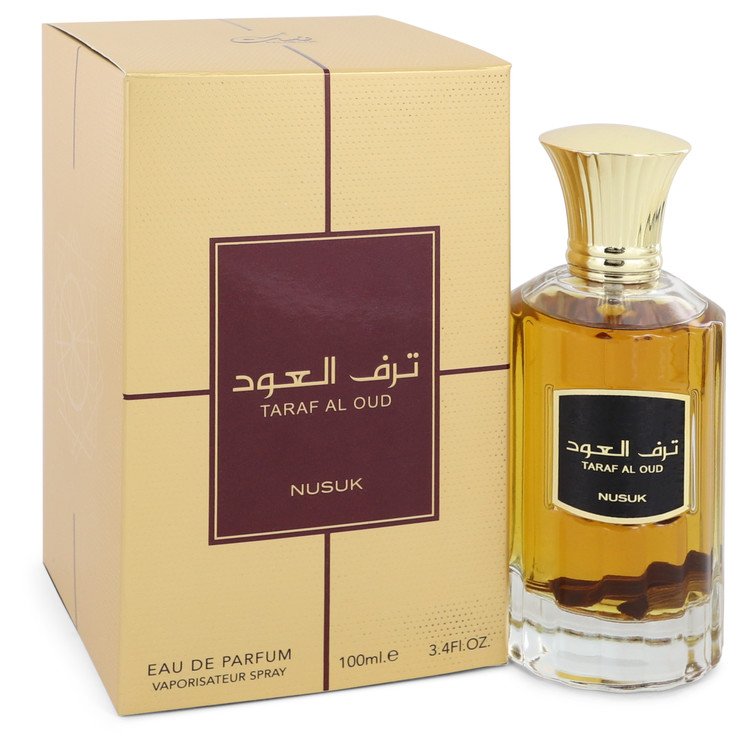 Taraf Al Oud by Nusuk Eau De Parfum Spray (Unisex) 3.4 oz for Men - Thesavour