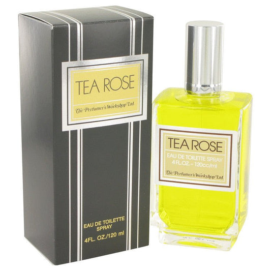 TEA ROSE by Perfumers Workshop Eau De Toilette Spray 4 oz for Women - Thesavour