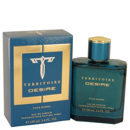 Territoire Desire by YZY Perfume Eau De Parfum Spray 3.4 oz for Men - Thesavour