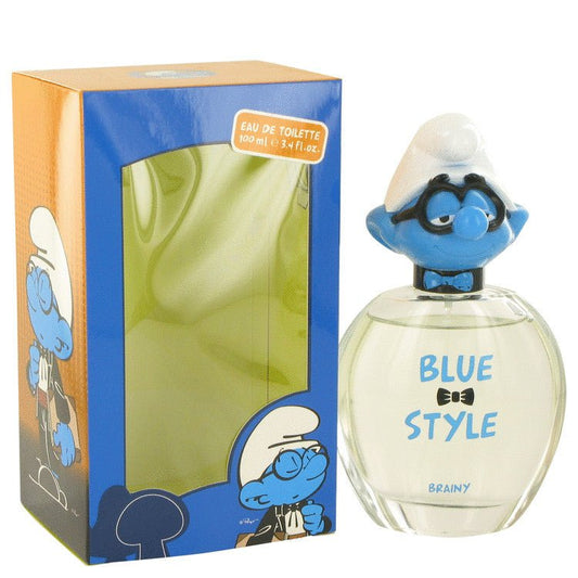 The Smurfs by Smurfs Blue Style Brainy Eau De Toilette Spray 3.4 oz for Men - Thesavour