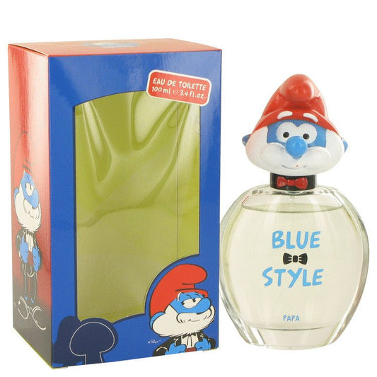 The Smurfs by Smurfs Blue Style Papa Eau De Toilette Spray 3.4 oz for Men - Thesavour