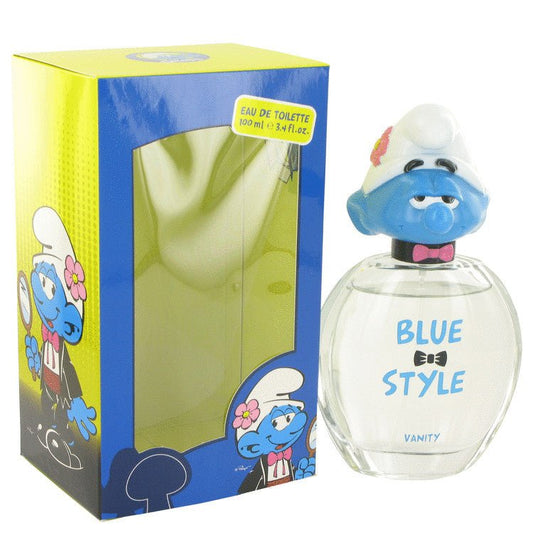 The Smurfs by Smurfs Blue Style Vanity Eau De Toilette Spray 3.4 oz for Men - Thesavour