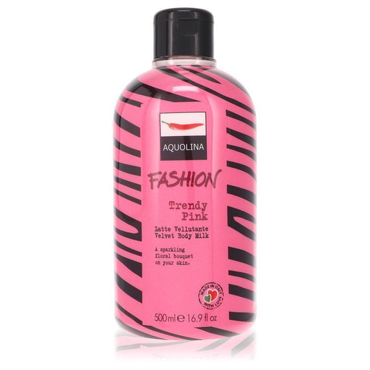 Trendy Pink by Aquolina Velvet Body Milk 16.9 oz for Women - Thesavour
