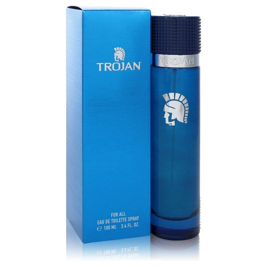 Trojan For All by Trojan Eau De Toilette Spray (Unisex) 3.4 oz for Men - Thesavour