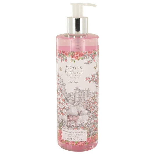 True Rose by Woods of Windsor Hand Wash 11.8 oz for Women - Thesavour