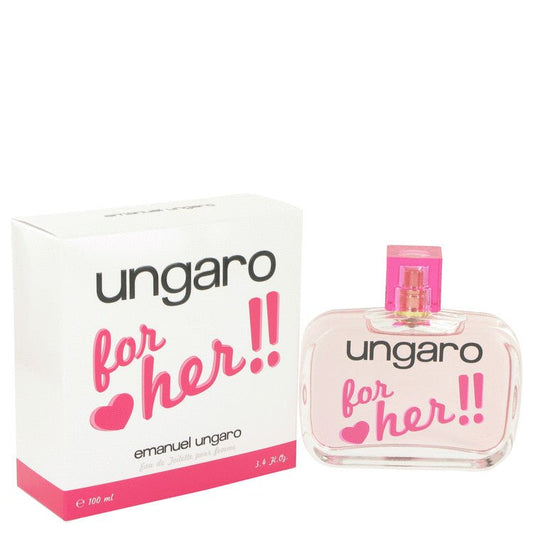 Ungaro For Her by Ungaro Eau De Toilette Spray 3.4 oz for Women - Thesavour