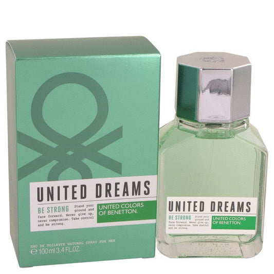 United Dreams Be Strong by Benetton Eau De Toilette Spray 3.4 oz for Men - Thesavour