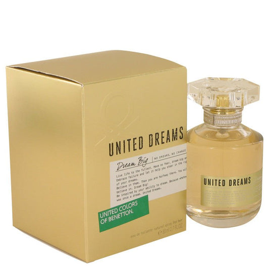 United Dreams Dream Big by Benetton Eau De Toilette Spray 2.7 oz for Women - Thesavour