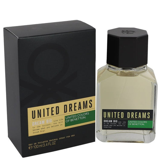 United Dreams Dream Big by Benetton Eau De Toilette Spray oz for Men - Thesavour