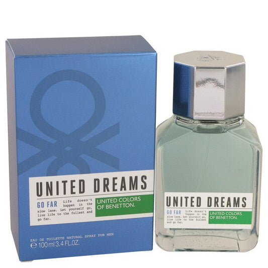 United Dreams Go Far by Benetton Eau De Toilette Spray 3.4 oz for Men - Thesavour