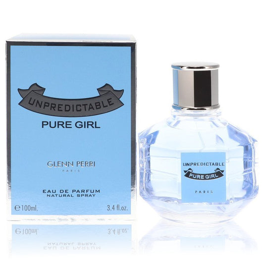 Unpredictable Pure Girl by Glenn Perri Eau De Parfum Spray 3.4 oz for Women - Thesavour