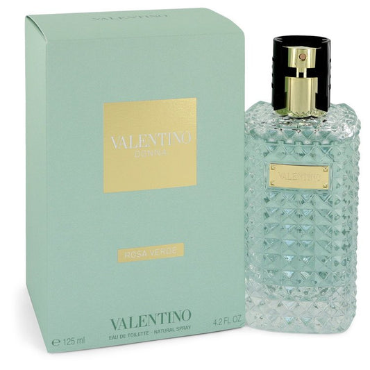 Valentino Donna Rosa Verde by Valentino Eau De Toilette Spray 4.2 oz for Women - Thesavour