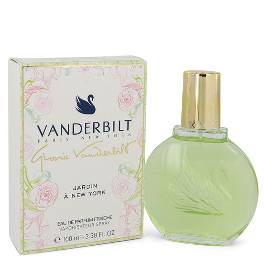 Vanderbilt Jardin A New York by Gloria Vanderbilt Eau De Parfum Fraiche Spray 3.4 oz for Women - Thesavour