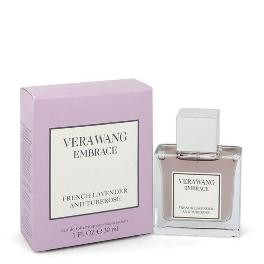 Vera Wang Embrace French Lavender and Tuberose by Vera Wang Eau De Toilette Spray 1 oz for Women - Thesavour