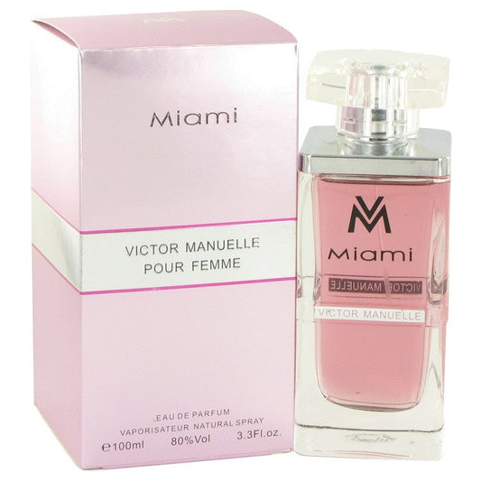 Victor Manuelle Miami by Victor Manuelle Eau De Parfum Spray 3.4 oz for Women - Thesavour