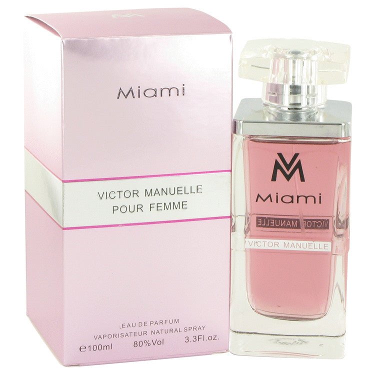 Victor Manuelle Miami by Victor Manuelle Eau De Parfum Spray 3.4 oz for Women - Thesavour