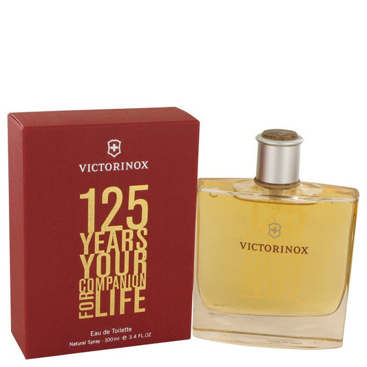 Victorinox 125 Years by Victorinox Eau De Toilette Spray (Limited Edition) 3.4 oz for Men - Thesavour