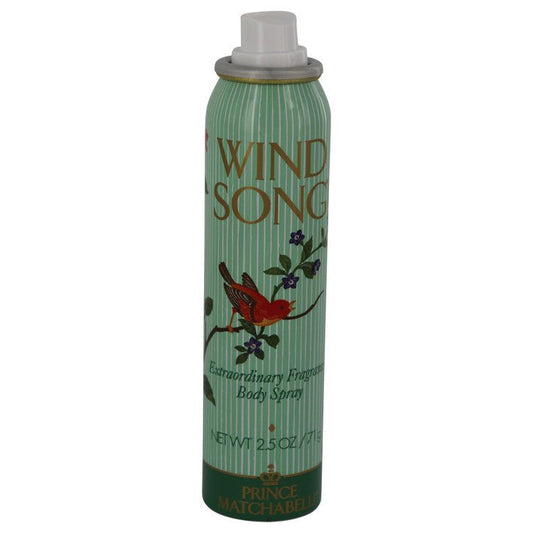 WIND SONG by Prince Matchabelli Deodorant Spray (Tester) 2.5 oz for Women - Thesavour