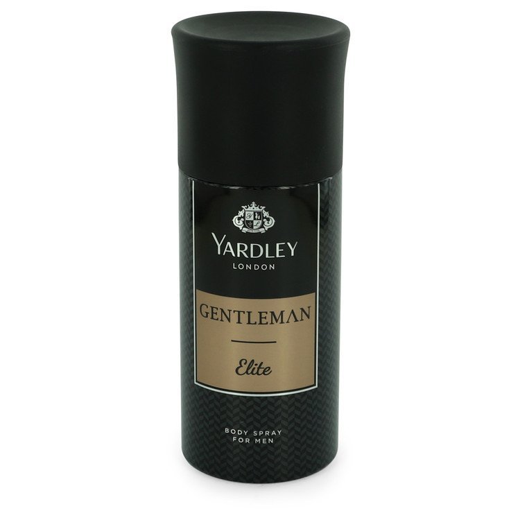 Yardley Gentleman Elite by Yardley London Deodorant Body Spray 5 oz for Men - Thesavour
