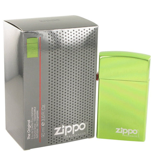 Zippo Green by Zippo Eau De Toilette Refillable Spray 3 oz for Men - Thesavour