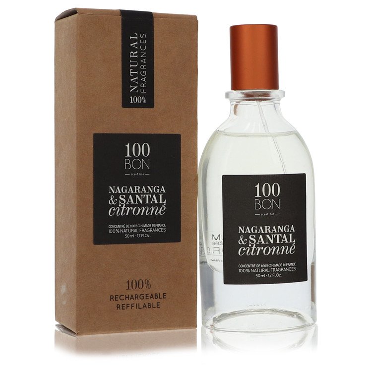 100 Bon Nagaranga & Santal Citronne by 100 Bon Concentree De Parfum Spray (Unisex Refillable) 1.7 oz for Men - Thesavour