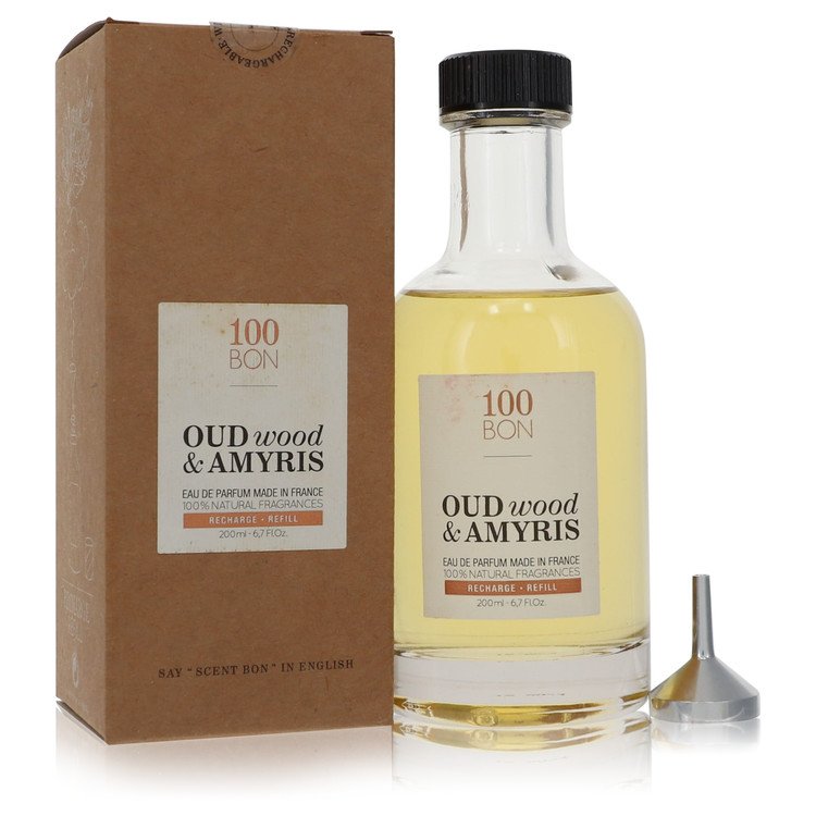 100 Bon Oud Wood & Amyris by 100 Bon Eau De Parfum Refill (Unisex) 6.7 oz for Men - Thesavour