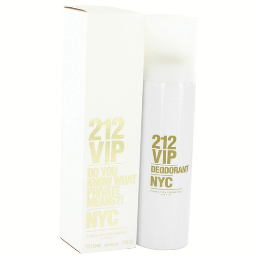 212 Vip by Carolina Herrera Deodorant Spray 5 oz for Women - Thesavour