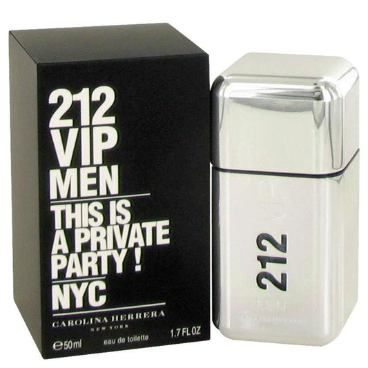 212 Vip by Carolina Herrera Eau De Toilette Spray for Men - Thesavour