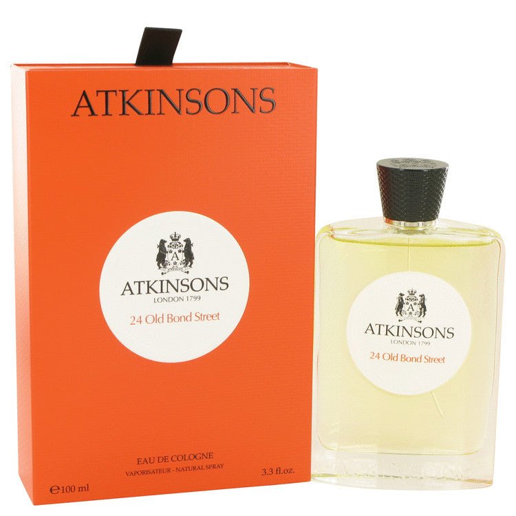 24 Old Bond Street by Atkinsons Eau De Cologne Spray 3.3 oz for Men - Thesavour