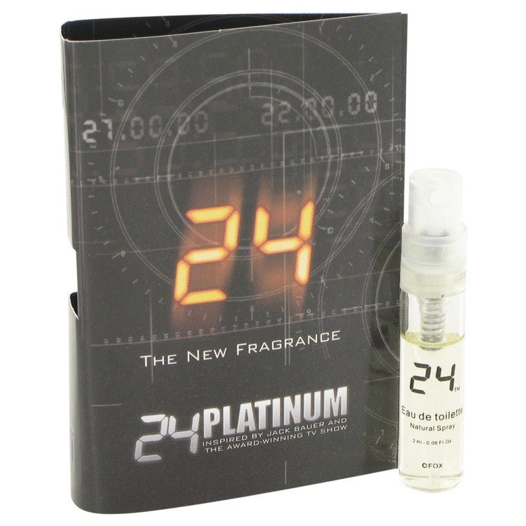 24 Platinum The Fragrance by ScentStory Vial (sample) .05 oz for Men - Thesavour