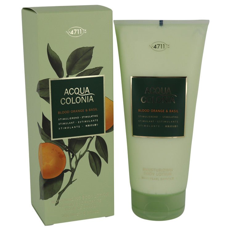 4711 Acqua Colonia Blood Orange & Basil by 4711 Body Lotion 6.8 oz for Women - Thesavour