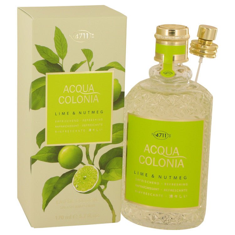 4711 Acqua Colonia Lime & Nutmeg by Maurer & Wirtz Eau De Cologne Spray 5.7 oz for Women - Thesavour