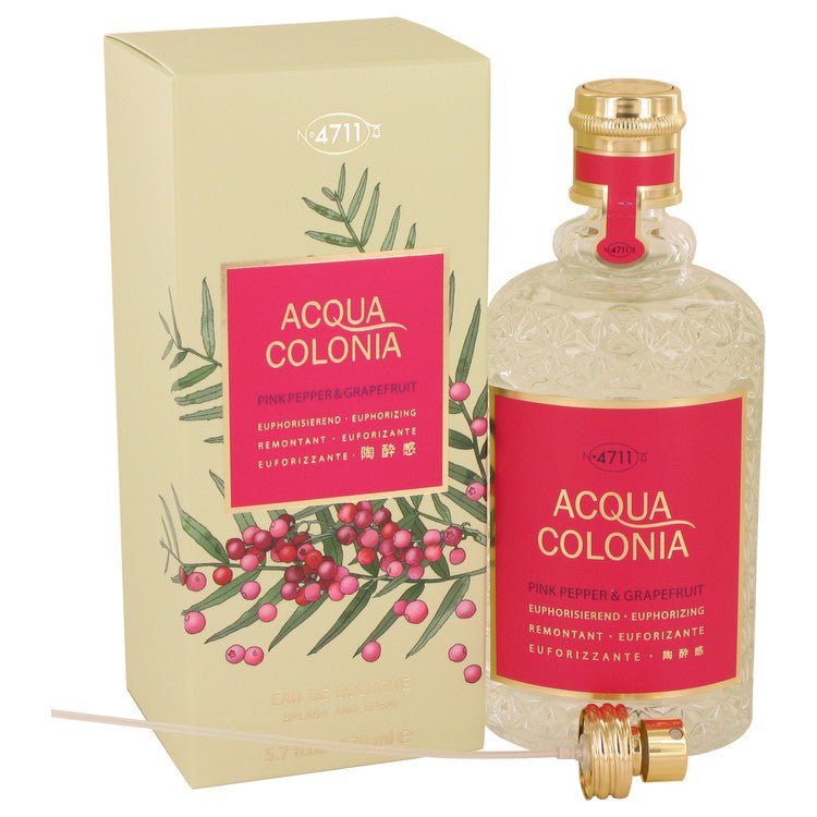 4711 Acqua Colonia Pink Pepper & Grapefruit by Maurer & Wirtz Eau De Cologne Spray 5.7 oz for Women - Thesavour