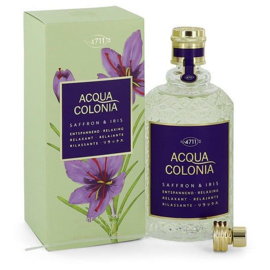 4711 Acqua Colonia Saffron & Iris by 4711 Eau De Cologne Spray 5.7 oz for Women - Thesavour