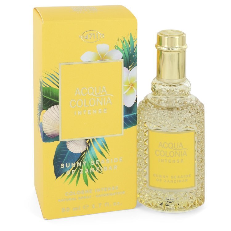 4711 Acqua Colonia Sunny Seaside of Zanzibar by 4711 Eau De Cologne Intense Spray (Unisex) 1.7 oz for Women - Thesavour