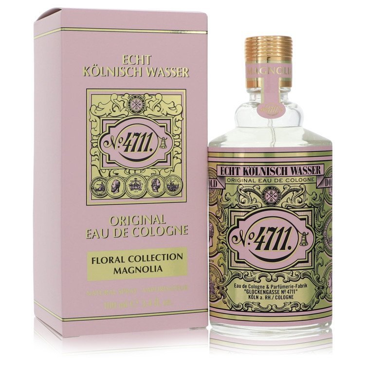 4711 Floral Collection Magnolia by 4711 Eau De Cologne Spray (Unisex) 3.4 oz for Women - Thesavour