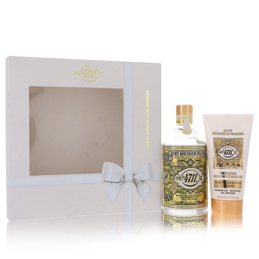 4711 Jasmine by 4711 Gift Set (Unisex) -- 3.4 oz Cologne Spray + 1.7 oz Shower Gel for Women - Thesavour