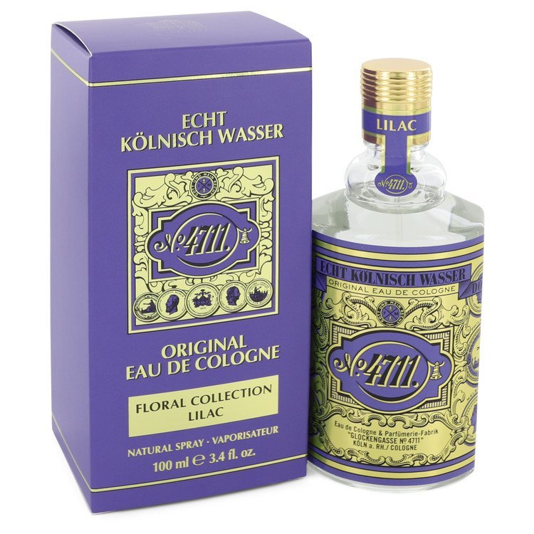 4711 Lilac by 4711 Eau De Cologne Spray (Unisex) 3.4 oz for Men - Thesavour